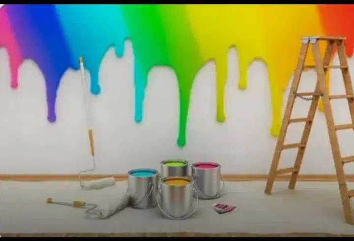 نقاشی کناف ساختمان نقاش رنگ امیزی|خدمات پیشه و مهارت|کرمانشاه, |دیوار