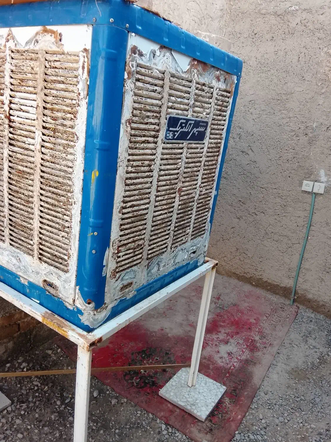 کولر آبی با چهار پایه|کولر آبی|زابل, |دیوار