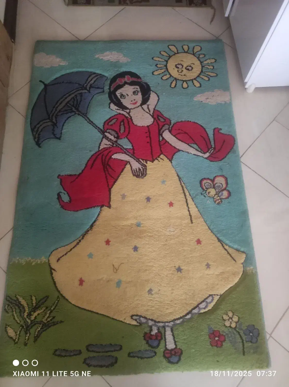 قالیچه کودک|فرش|شاهین‌شهر, شهرک پردیس|دیوار