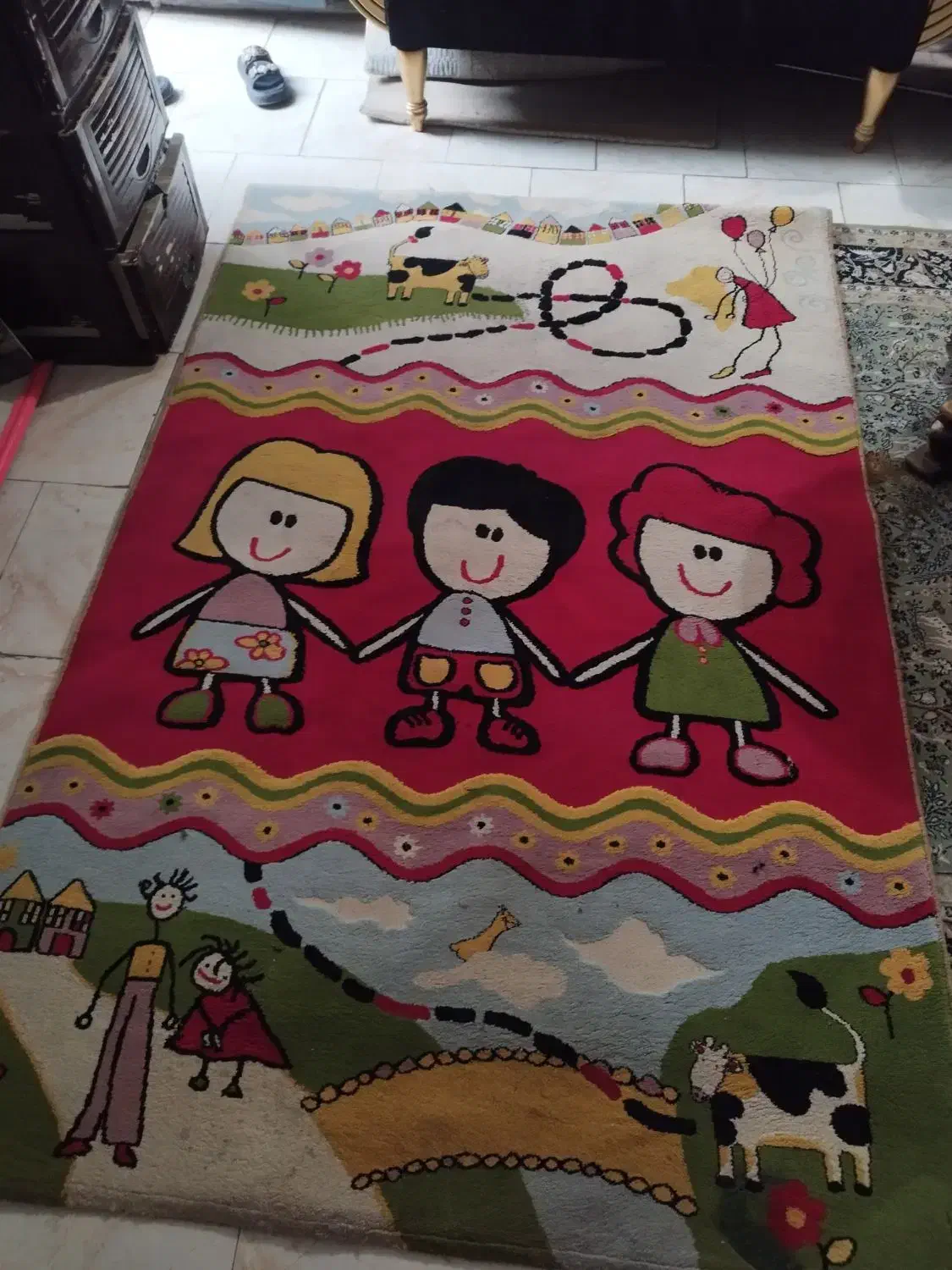 ب دلیل مهاجرت|فرش|هشتگرد, سیف آباد|دیوار