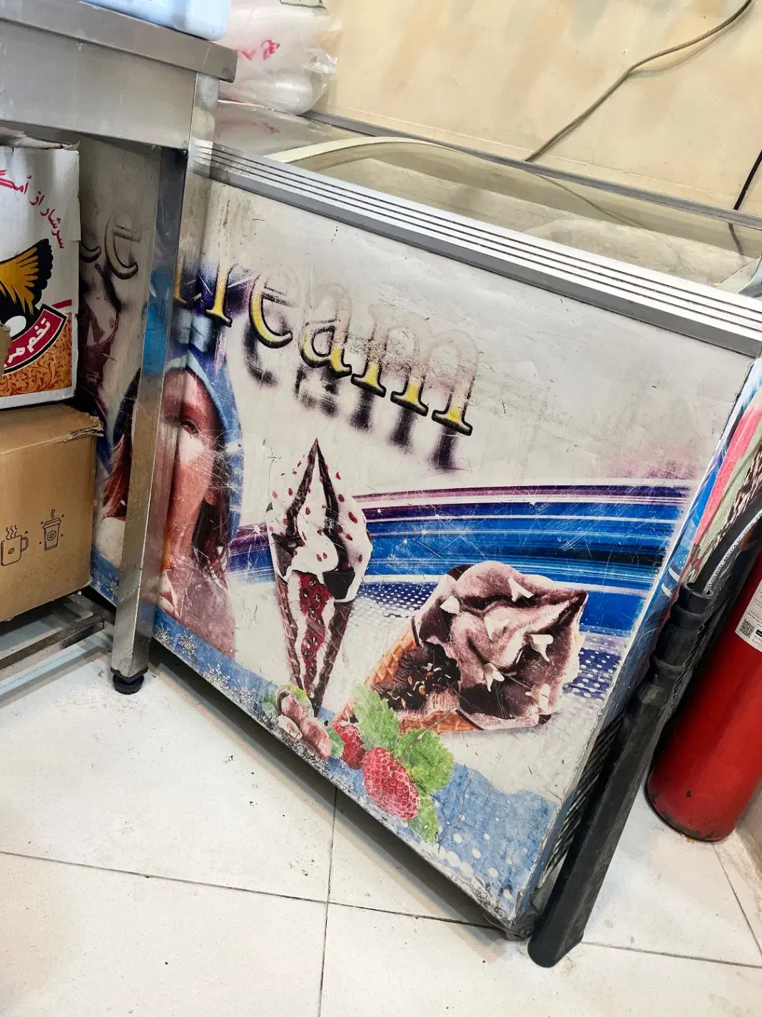 فریزر صندوقی|فروشگاه و مغازه|امیدیه, |دیوار