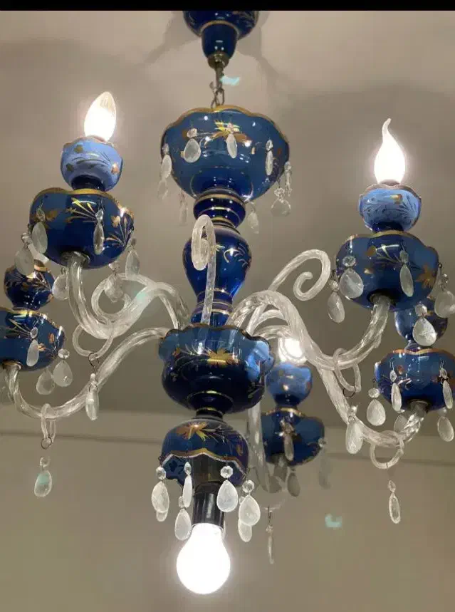 شش عدد لوستر آنتیک قدیمی ۵۰ ساله|لوستر و چراغ آویز|تهران, تجریش|دیوار