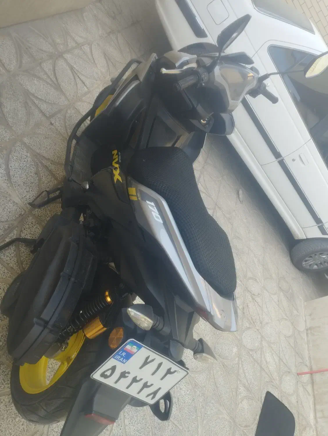 کلیک کبیر ایروکس 170|موتورسیکلت|شیراز, دروازه قران|دیوار