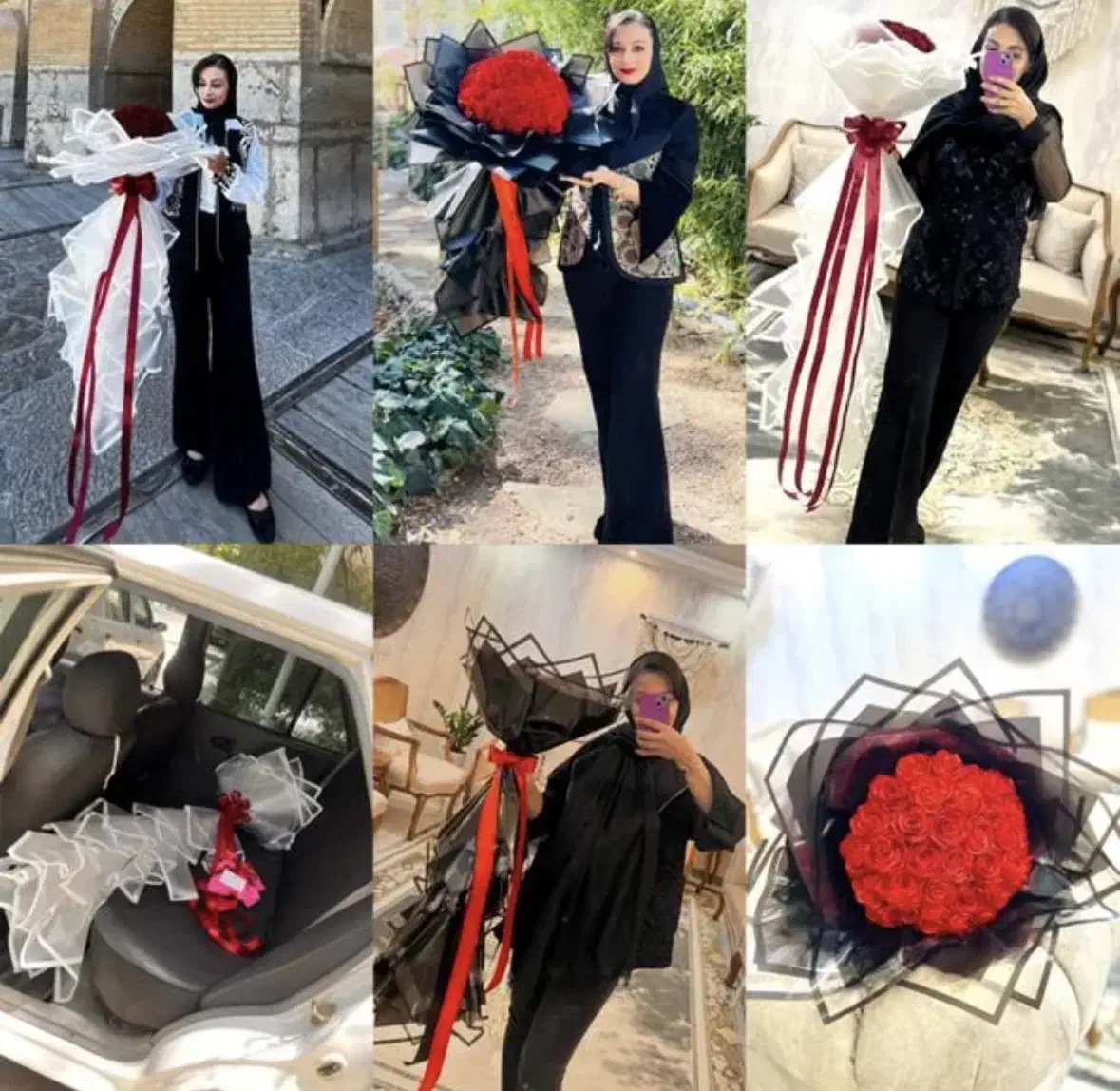 گل روبانی|گل مصنوعی|اصفهان, آبشار|دیوار