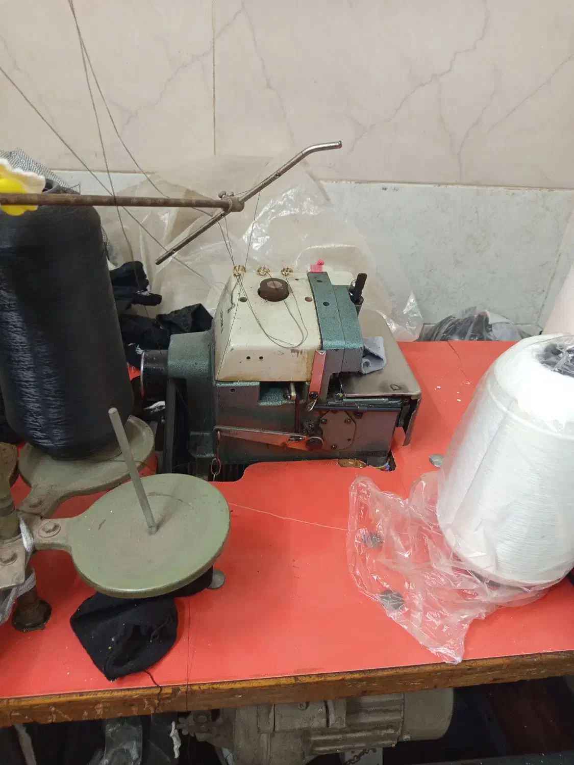 زیگزال ژوکی ژاپنی۸۰۴ سالم|چرخ خیاطی و ریسندگی|قرچک, محمد آباد|دیوار