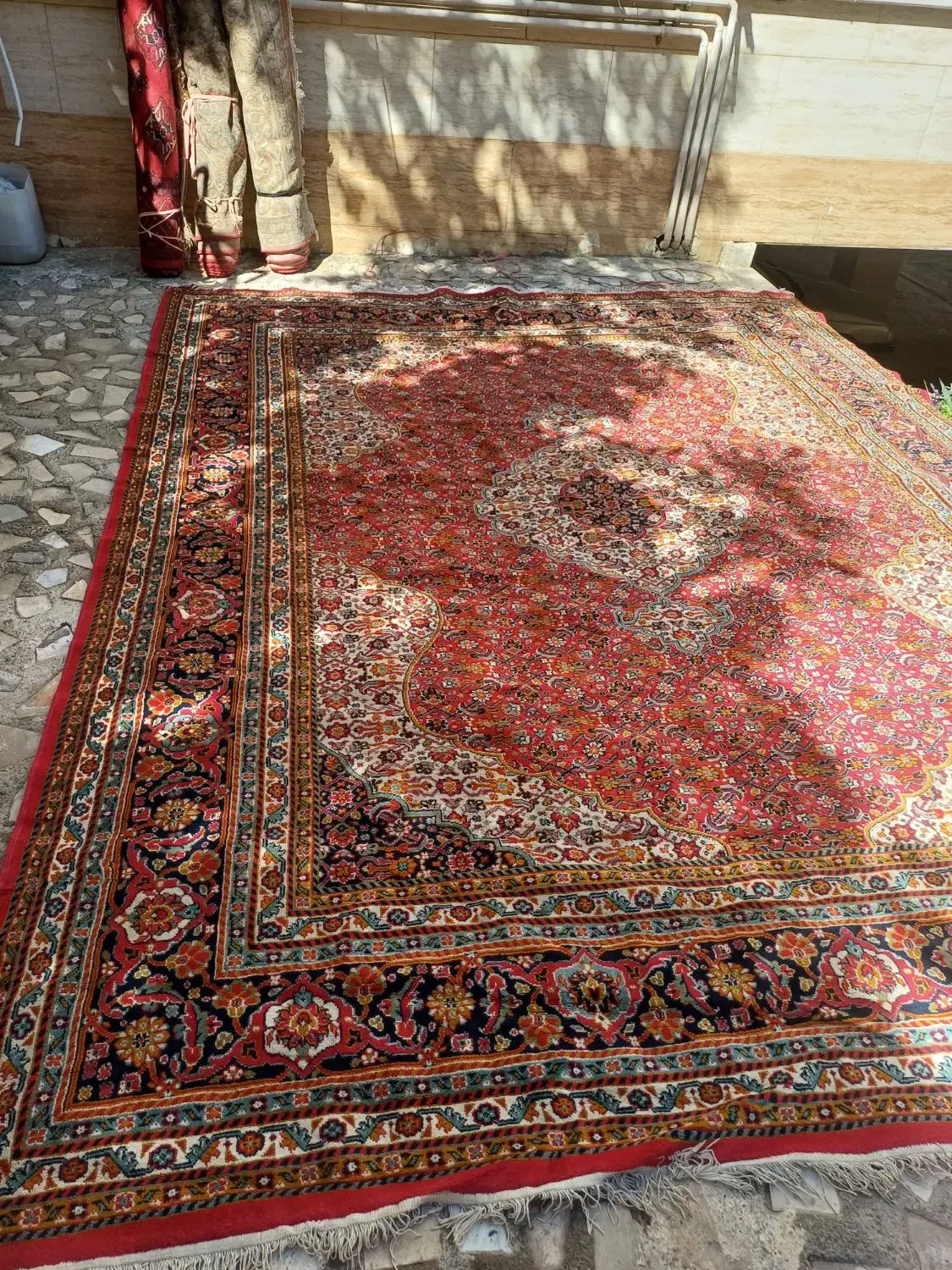 ۲نادوازده متری بایک۶متری|فرش|گرگان, |دیوار