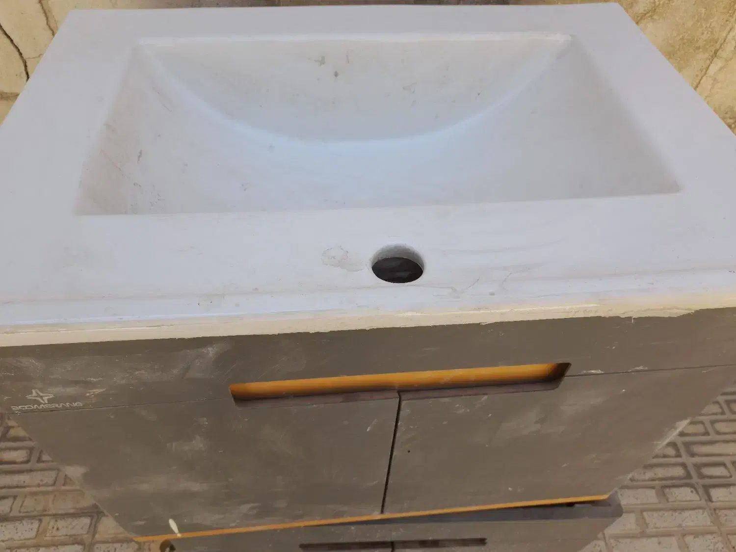 سنگ روشویی ۲ عدد با میز پی وی سی|لوازم سرویس بهداشتی|چهاردانگه (تهران), |دیوار