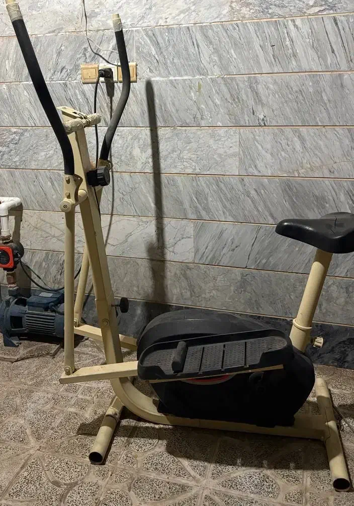 دوچرخه ثابت و الپتیکال|تجهیزات ورزشی|اشتهارد, |دیوار