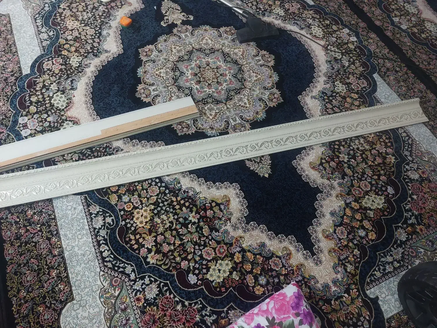 قاب پرده چوبی صدفی|پرده، رانر، رومیزی|شاهدشهر, |دیوار