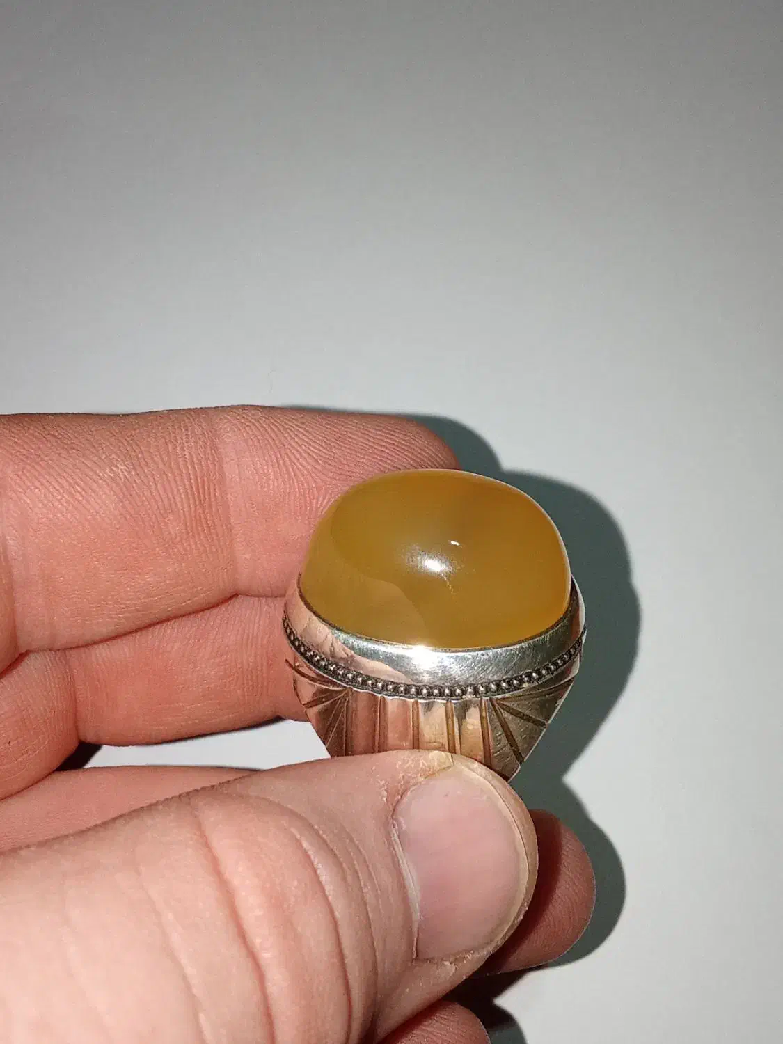 انگشتر عقیق زرد|بدلیجات|تهران, قیطریه|دیوار