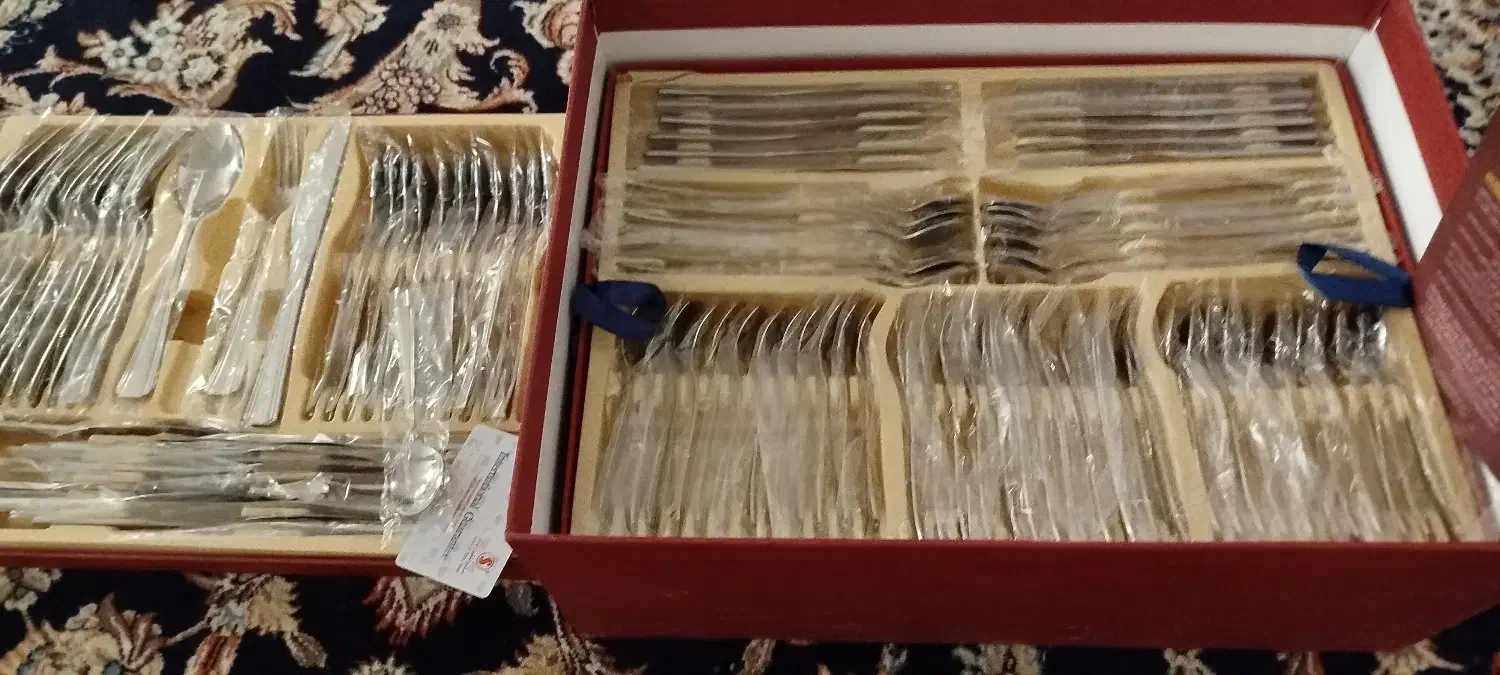 سرویس قاشق و چنگال|ظروف سرو و پذیرایی|اراک, |دیوار