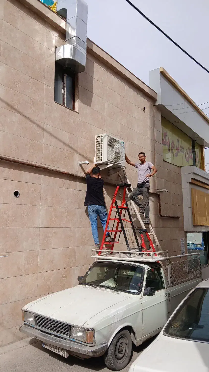 نصب نصاب کولر گازی، لوله گزاری ، پکیج ، رادیاتور|خدمات پیشه و مهارت|مشهد, کوی المهدی|دیوار