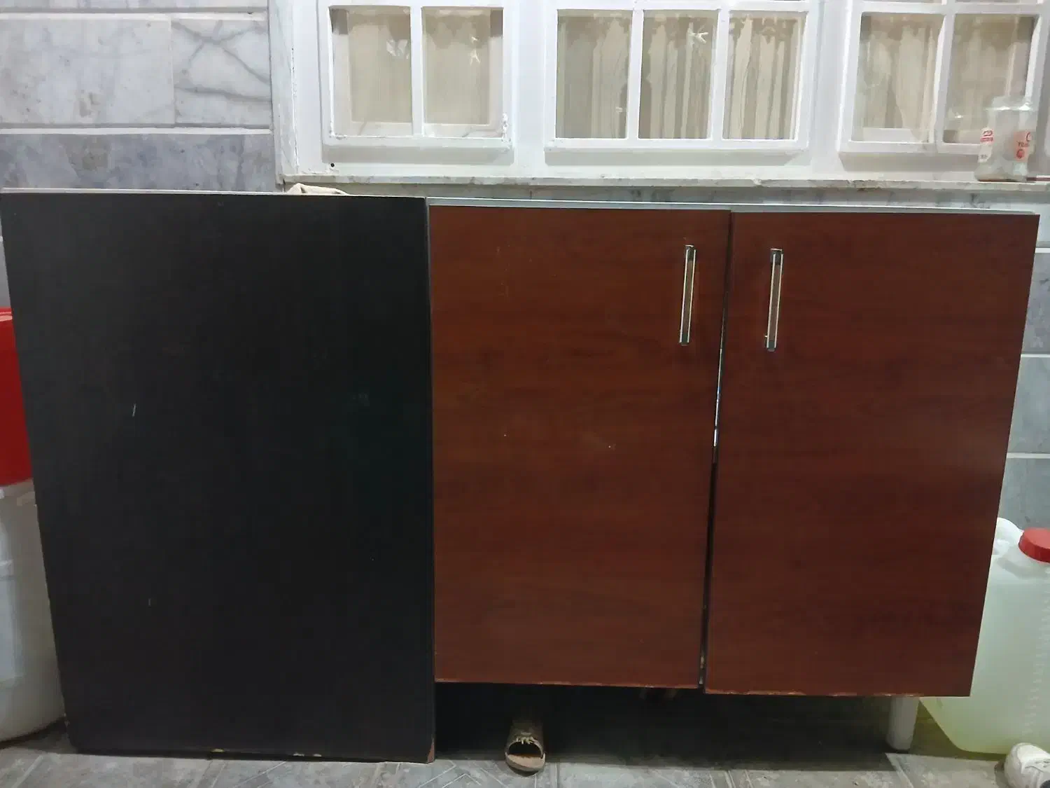 کابینت رنگ قهویی|جاکفشی، کمد، دراور|بجنورد, |دیوار