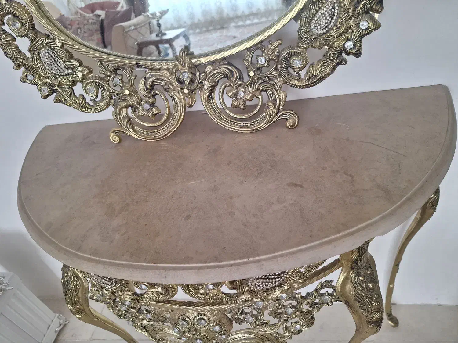 کنسول و آیینه|بوفه، ویترین، کنسول|مشهد, خواجه ربیع|دیوار