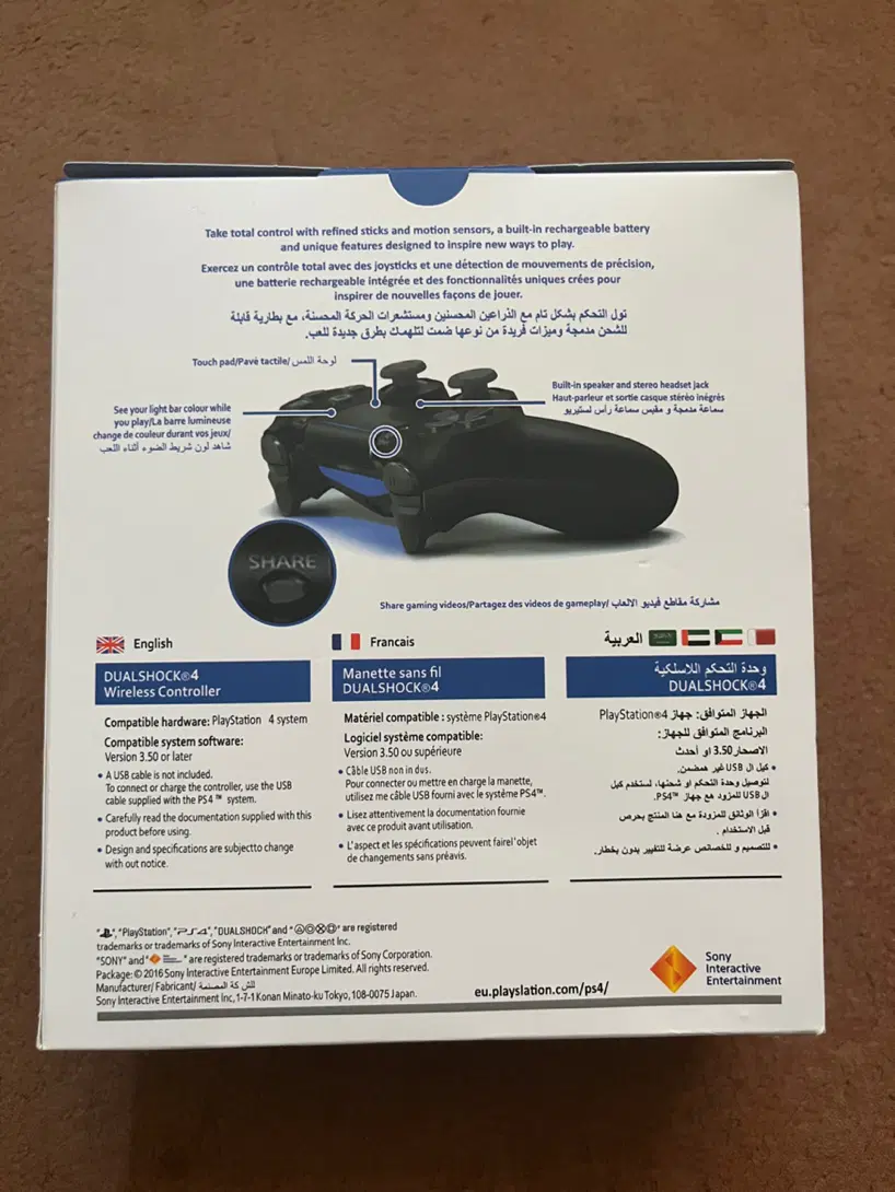 دسته پلی استیشن ۴ ps4|کنسول، بازی ویدئویی و آنلاین|تهران, جوادیه تهرانپارس|دیوار