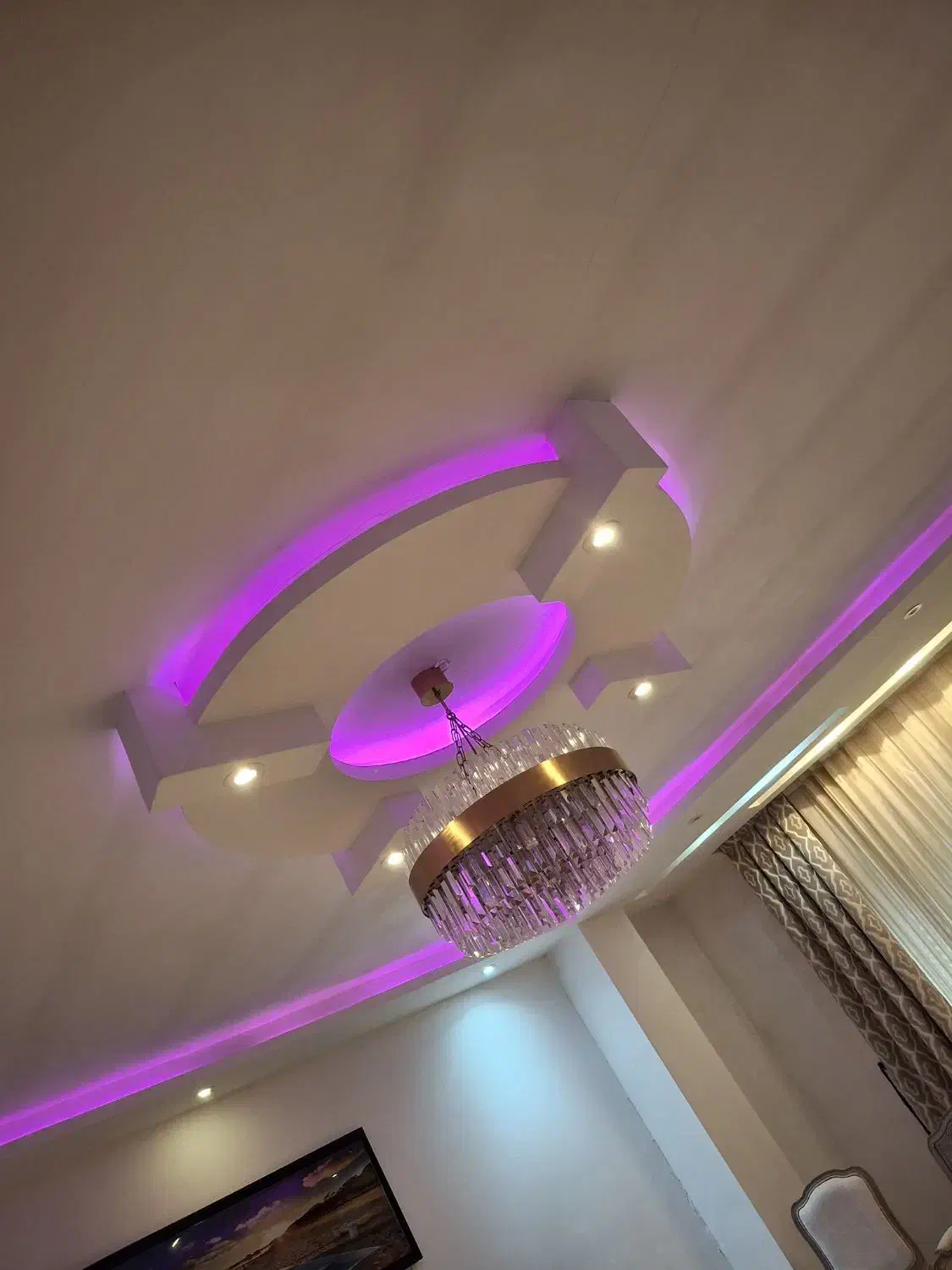 شلنگی|ریسه و چراغ تزئینی|رشت, کوی جام جم|دیوار