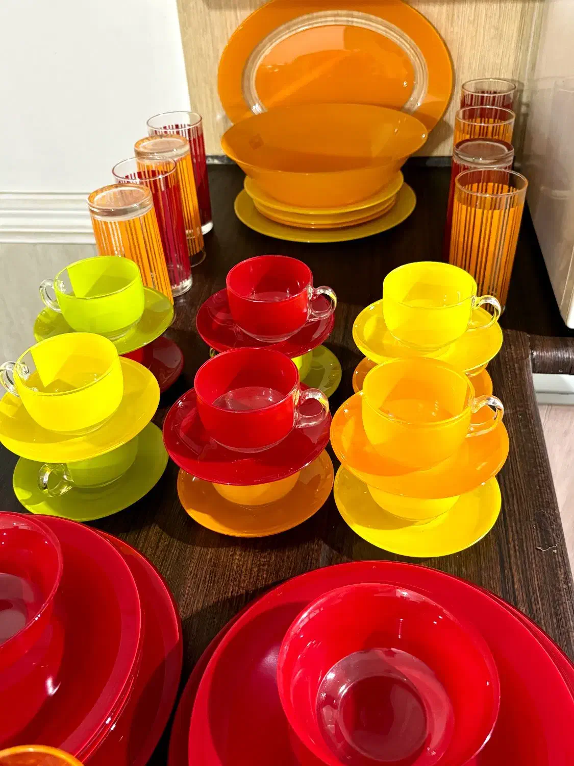 سرویس لومینارک فرانسه اصل|ظروف سرو و پذیرایی|اهواز, کوی ترابری|دیوار