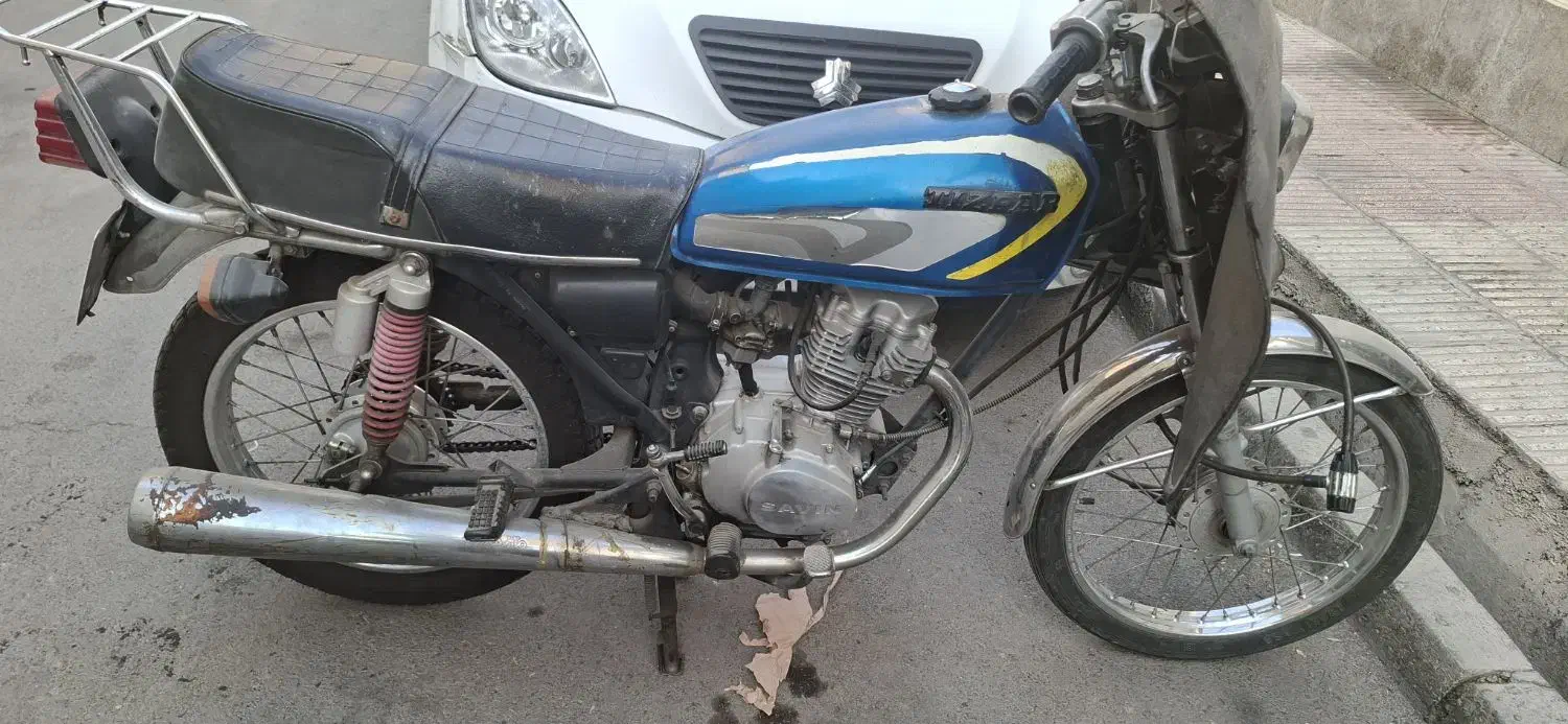 موتور هندا مدل 91 برند ساوین|موتورسیکلت|ری, شهرک نظامی|دیوار