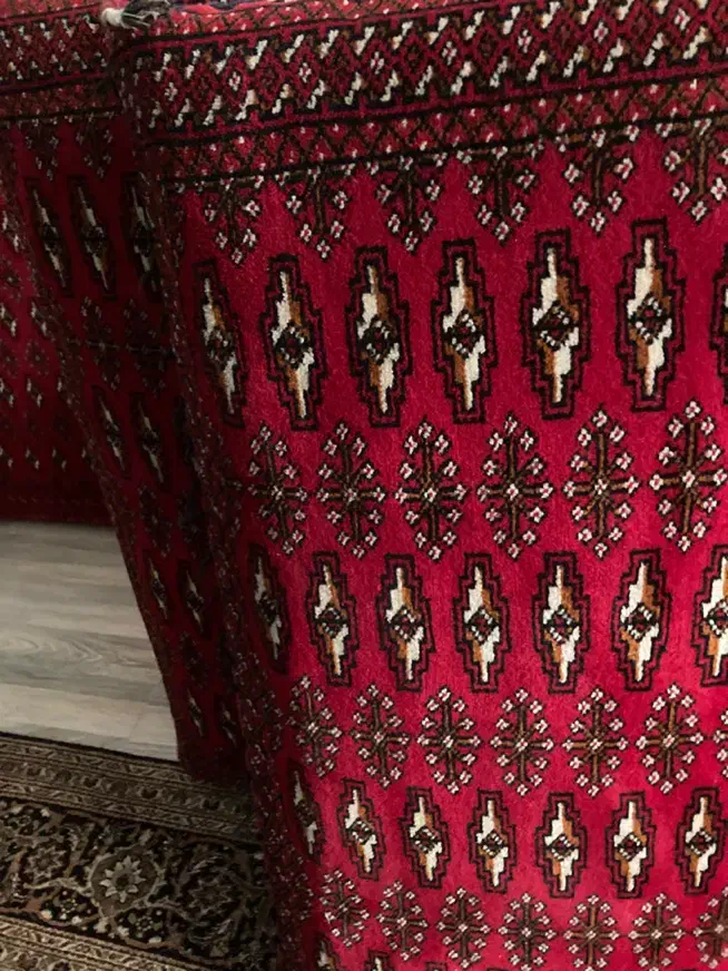 تعدادی پشتی دستبافت|پشتی|تهران, ستارخان|دیوار