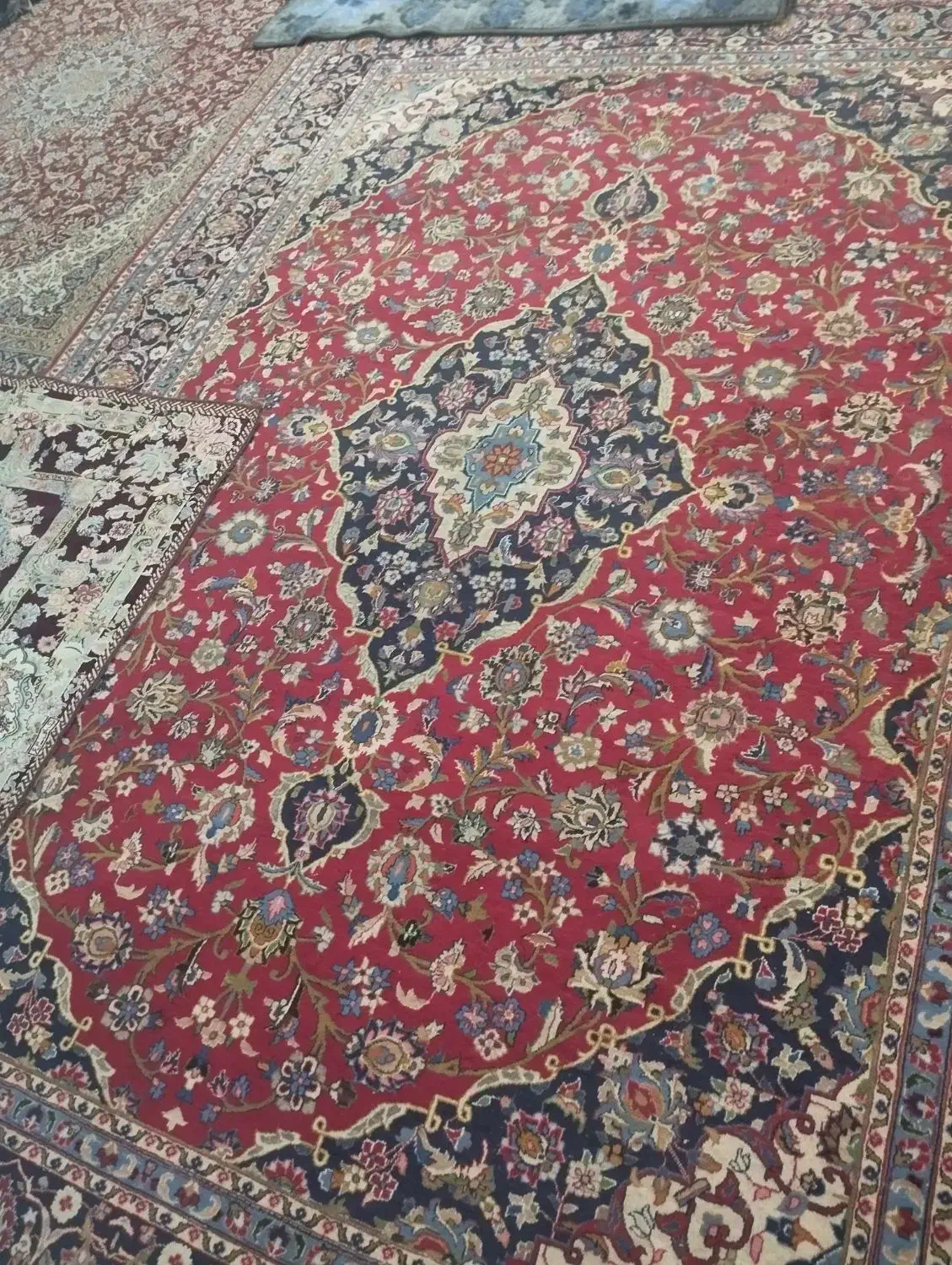 فرش دستبافت ۱۲ متری سه عدد|فرش|تبریز, |دیوار