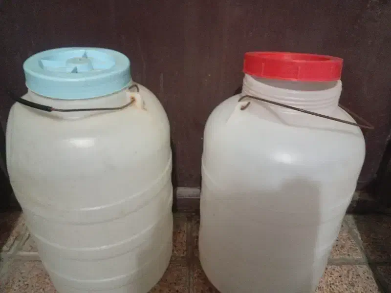 دبه|ظروف نگهدارنده، پلاستیکی، یک‌بارمصرف|قرچک, زیبا شهر|دیوار