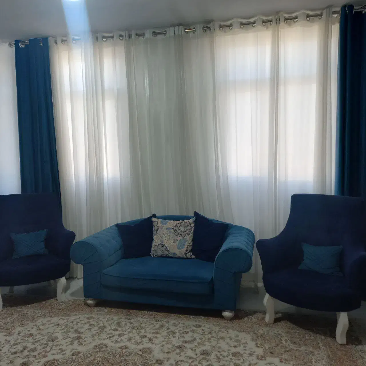 نیم ست ۴نفره|مبلمان خانگی و میز عسلی|فردیس, شهرک ناز|دیوار