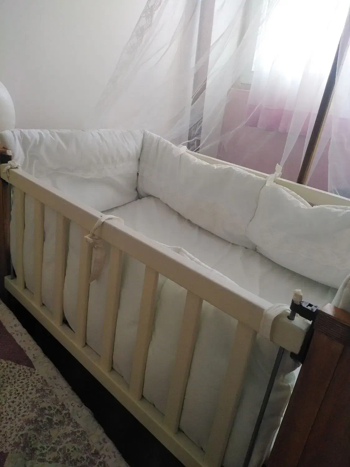 تخت کودک کنارمادر|تخت و سرویس خواب|پردیس, فاز ۸|دیوار