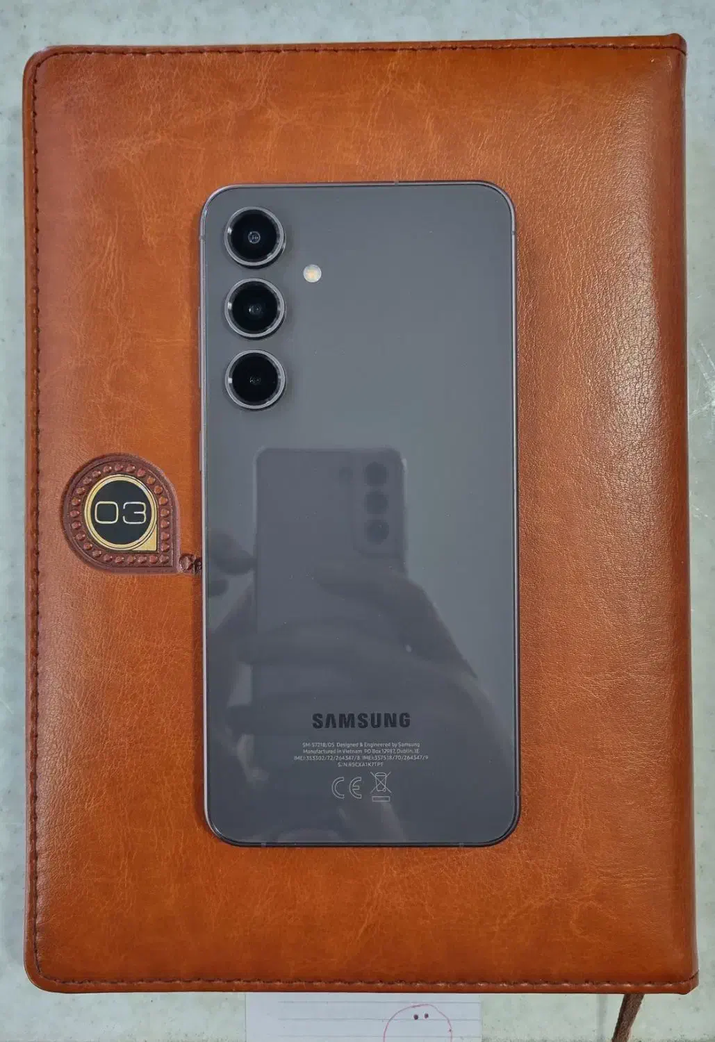 سامسونگ Galaxy S24 FE کارکرده ۲۵۶ گیگ ۱۰ ماه کار|موبایل|خمین, |دیوار