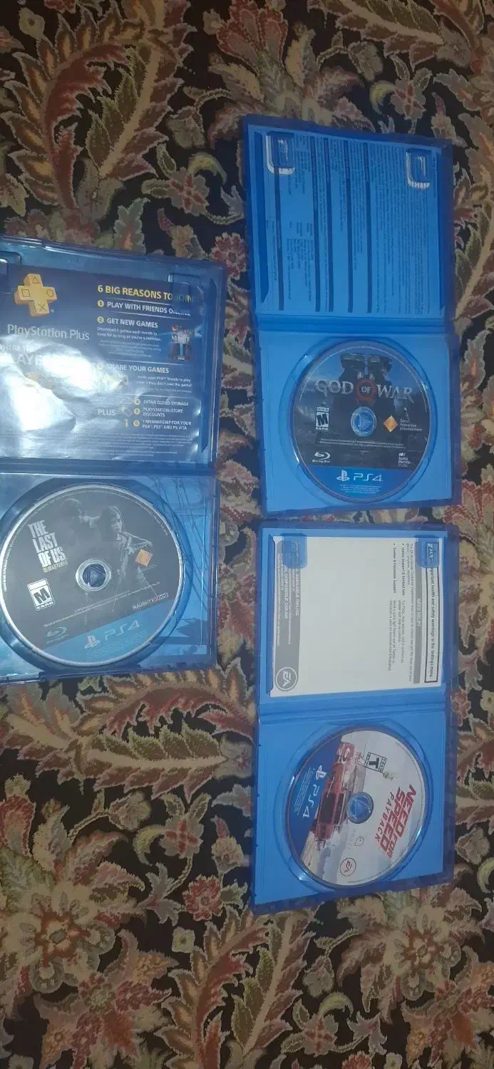 سه عدد دیسک بازی ps4|کنسول، بازی ویدئویی و آنلاین|گرگان, |دیوار