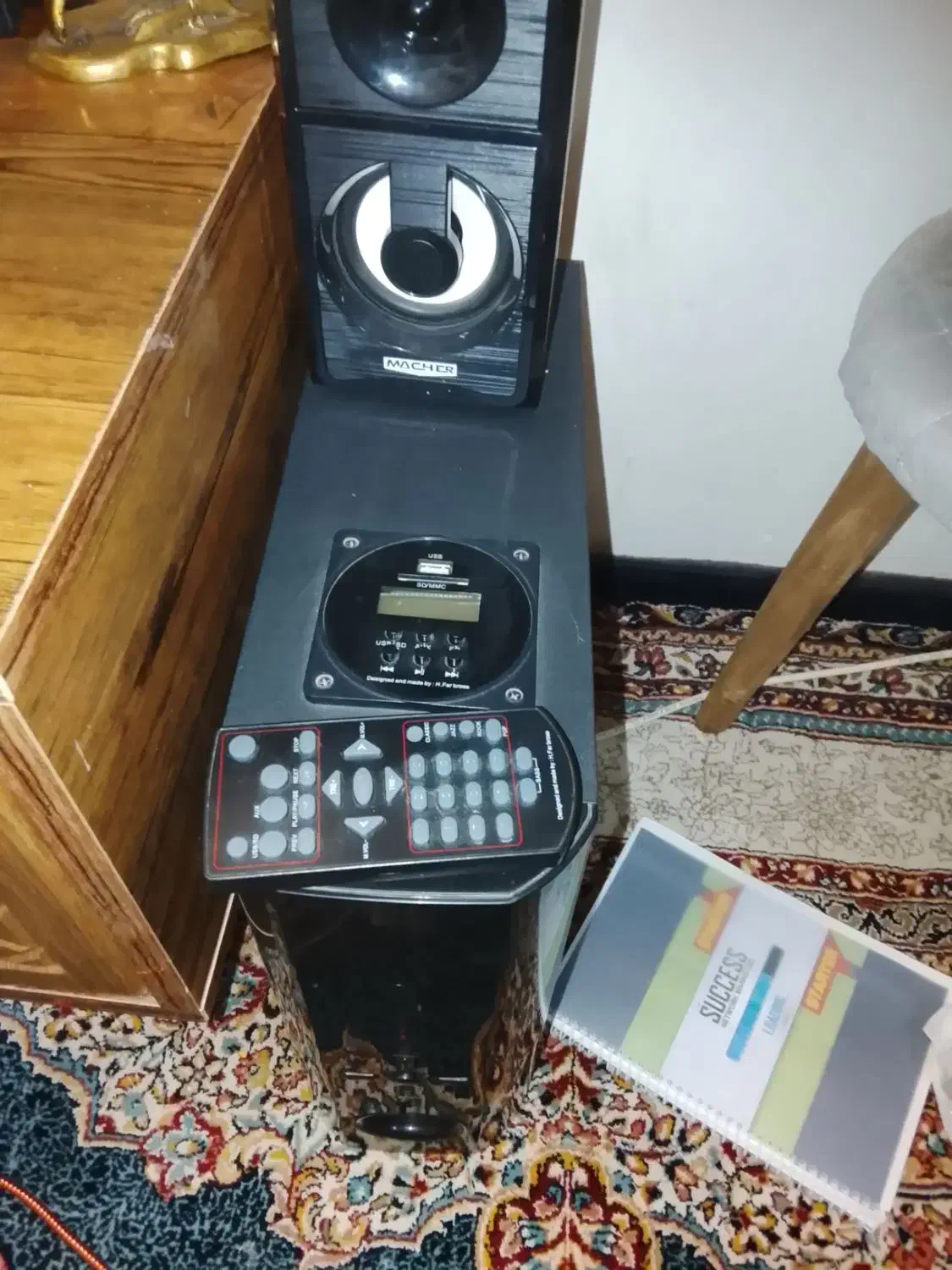 فروش سینما خانگی3تکه فلش مموری خور با کنترل|سیستم صوتی خانگی|مشهد, ابوذر|دیوار