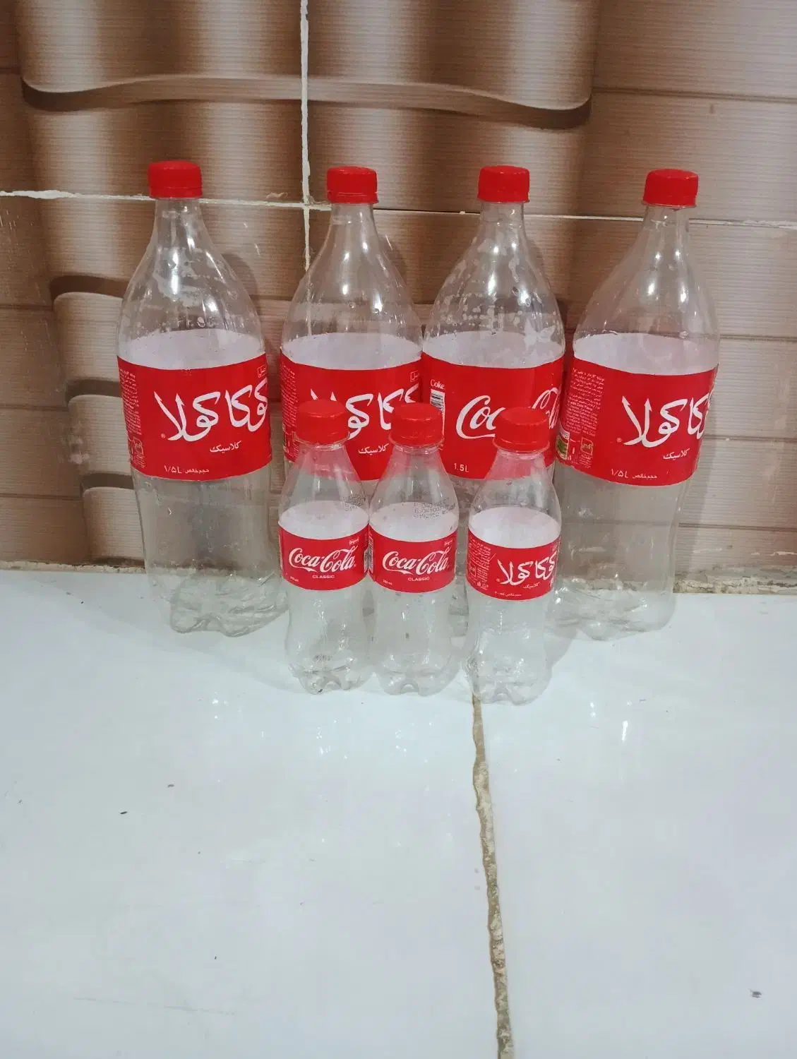 فروش بطری نوشابه 1/5به تعداد200عدد|ظروف نگهدارنده، پلاستیکی، یک‌بارمصرف|زابل, |دیوار