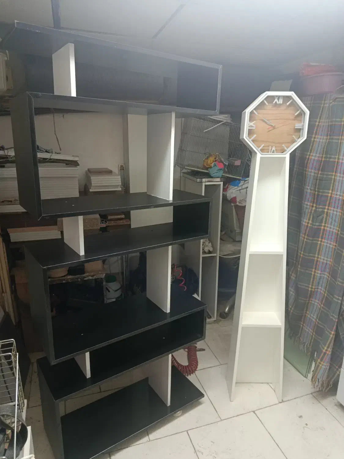 کتاب خونه مدرن پله ای|کتابخانه، شلف، قفسه‌های دیواری|مشهد, شهرآرا|دیوار