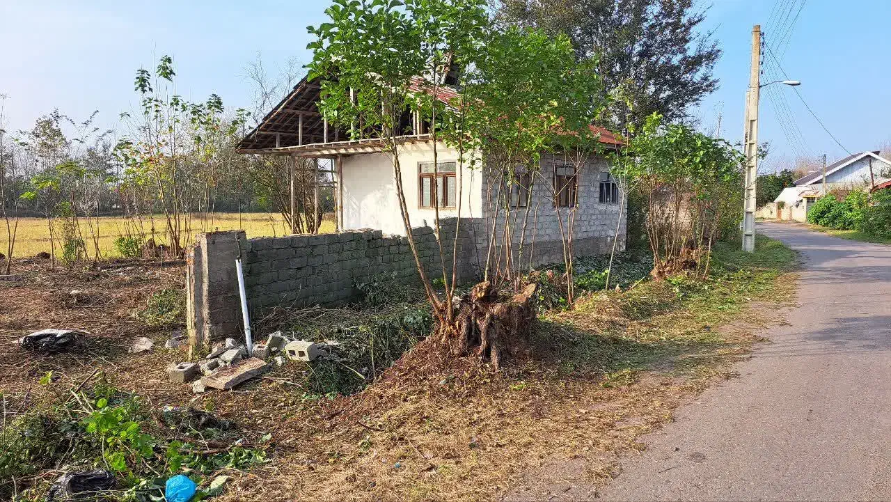 زمین مسکونی با پروانه ساخت با ۱۳ متر بر آسفالت|فروش زمین و ملک کلنگی|رشت, شکار اسطلخ|دیوار