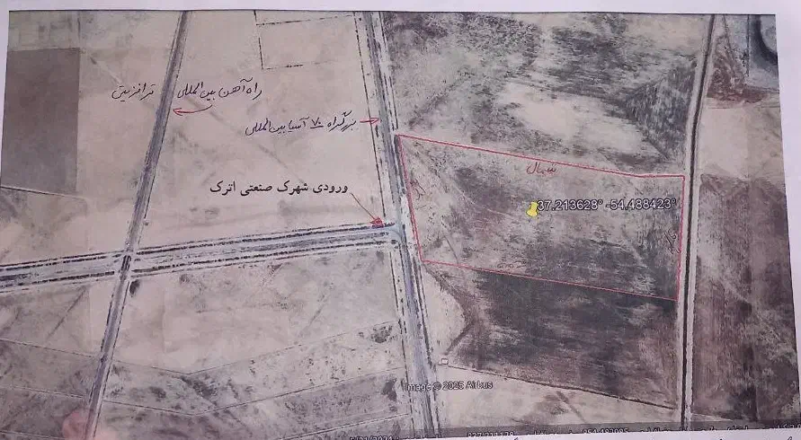 فروش زمین ، زمین فروشی ، قطعه زمین شهرک صنعتی|فروش زمین و ملک کلنگی|آق قلا, |دیوار
