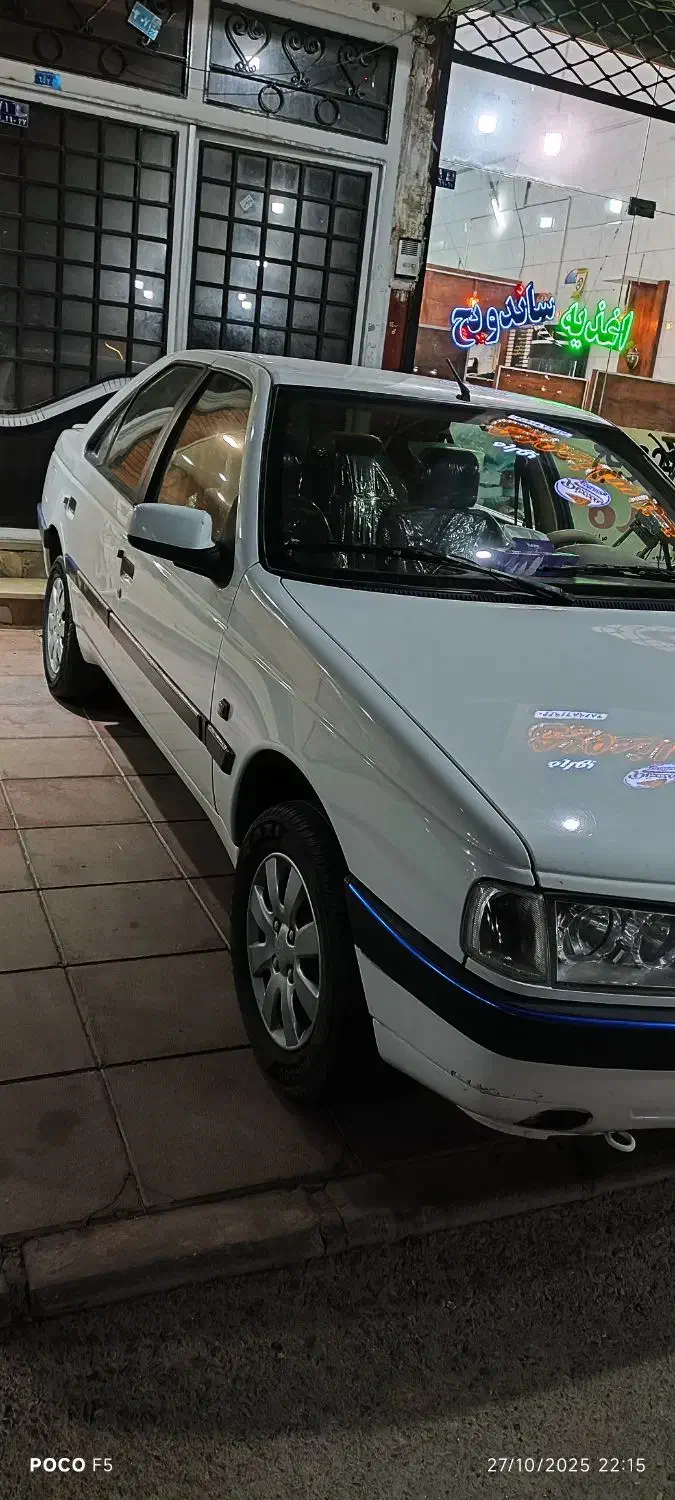 405 sLx مدل ۹۶ کارشناسی سفید معاوضه دارد|خودرو سواری و وانت|خلیل آباد, |دیوار