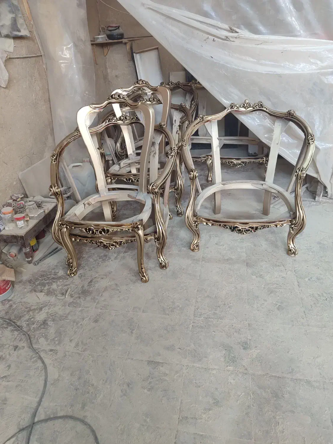 پذیرش رنگ مبلمان|مبلمان خانگی و میز عسلی|قم, شهر قائم|دیوار