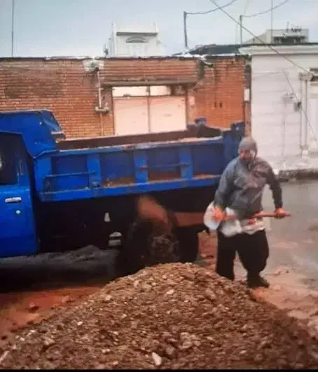 نیسان جکی سلیم ماسه شن آجر خاک|خدمات حمل و نقل|شوش, |دیوار