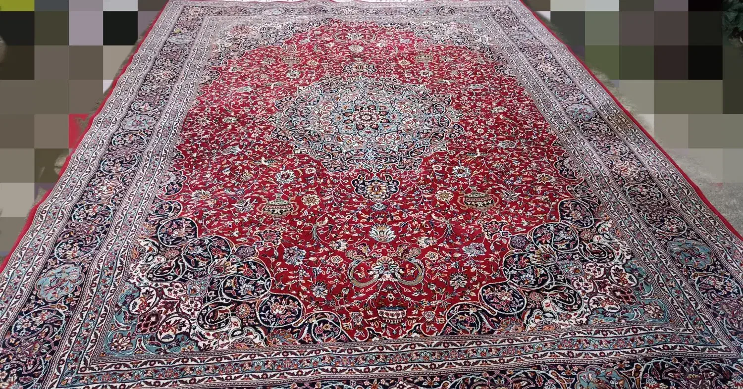 فرش ۱۲متری در حد نو..|فرش|کلاچای, |دیوار