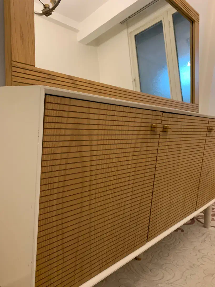 کنسول تمام چوب|بوفه، ویترین، کنسول|تهران, سردارجنگل|دیوار