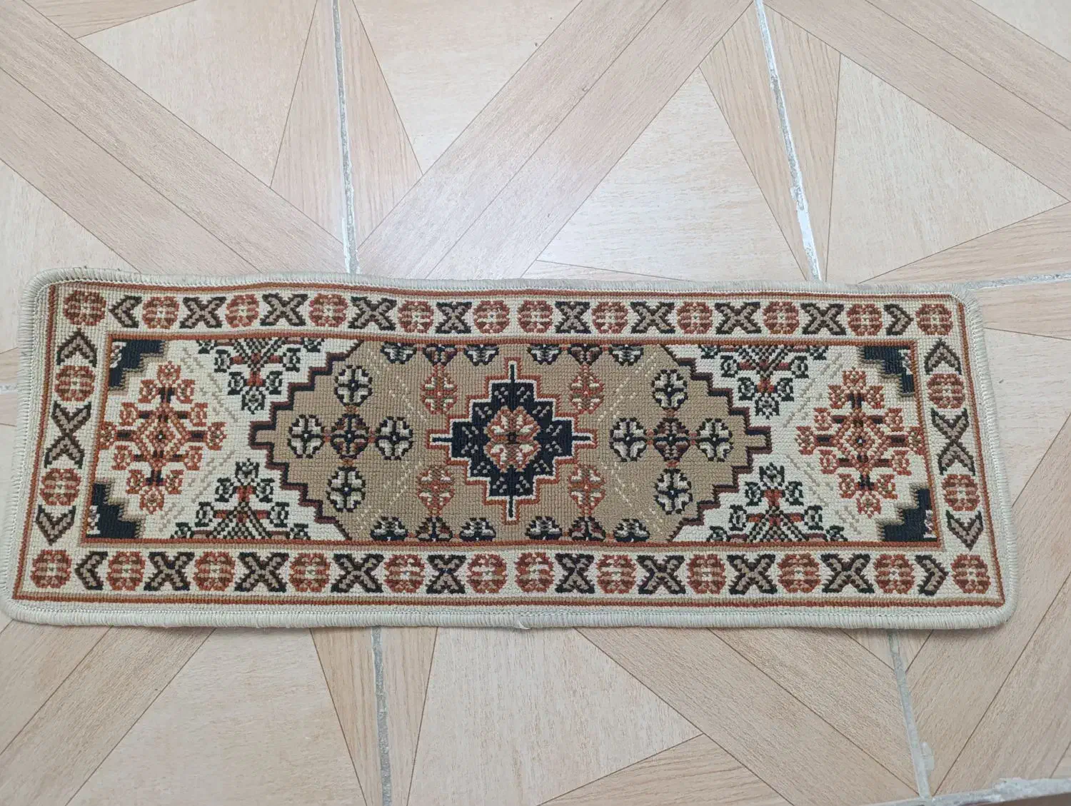 گلیم فرش رو پله ای|گلیم، جاجیم، گبه|کرمانشاه, |دیوار