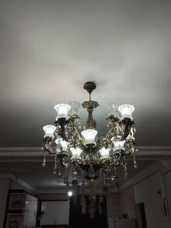 لوستر|لوستر و چراغ آویز|زنجان, |دیوار