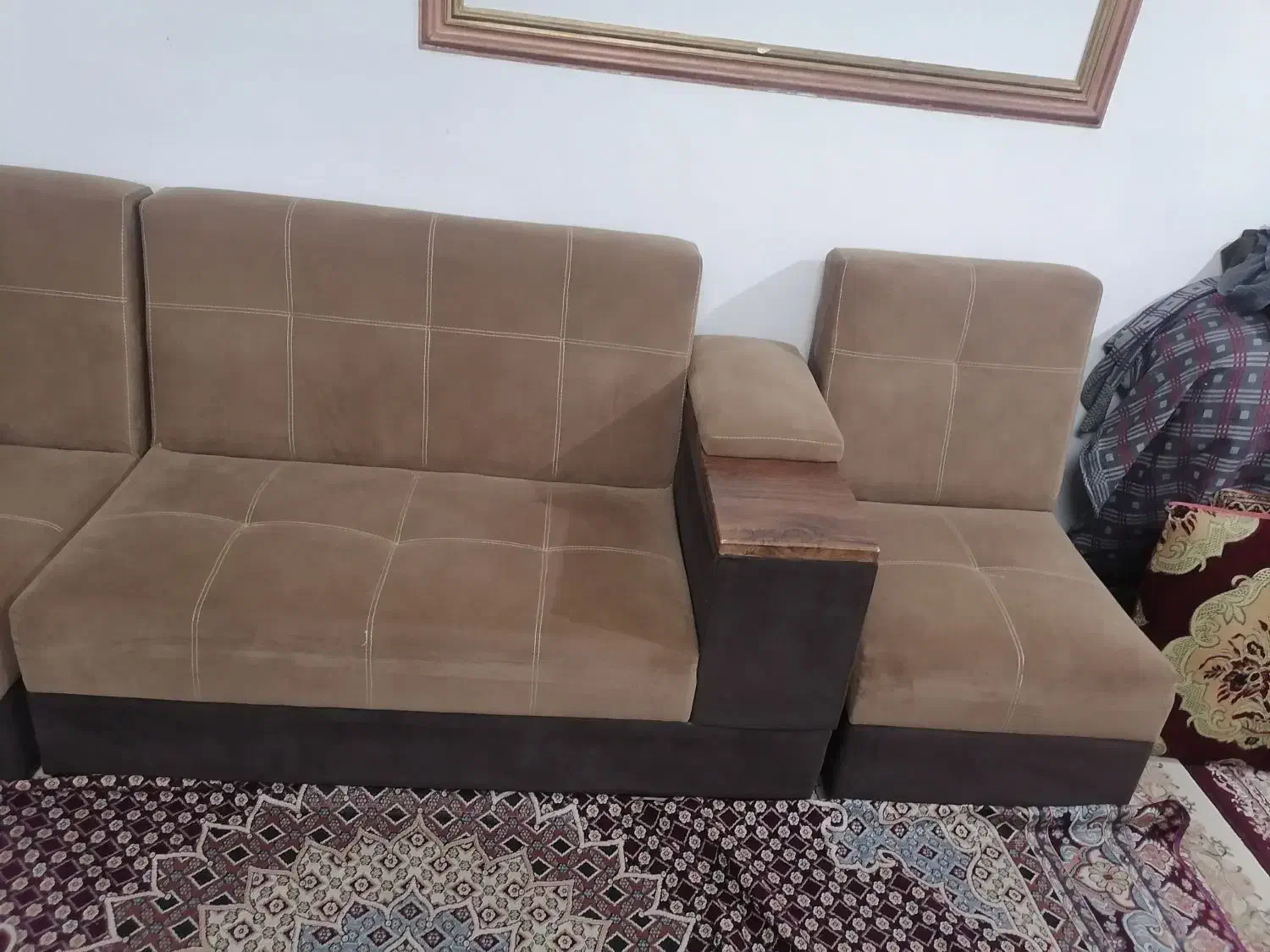 مبل خونگی.|مبلمان خانگی و میز عسلی|گالیکش, |دیوار