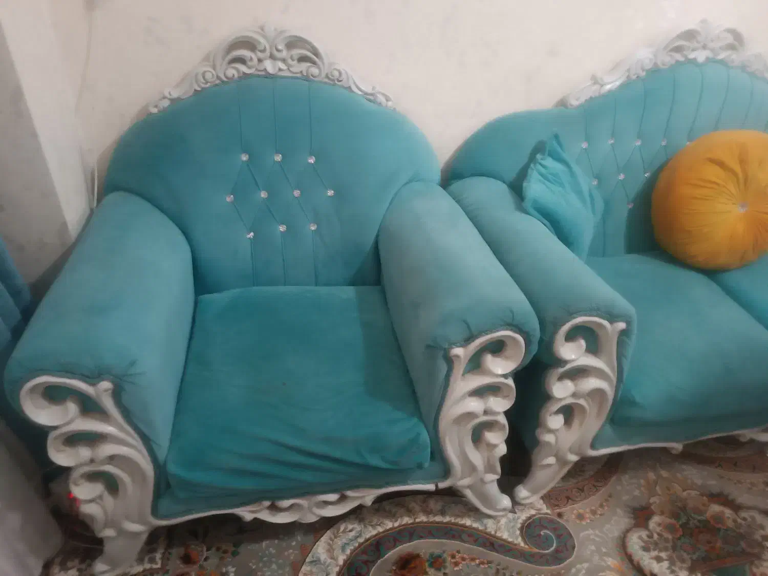 مبل راحتی 7نفره|مبلمان خانگی و میز عسلی|محمدشهر, شهرک چمران|دیوار