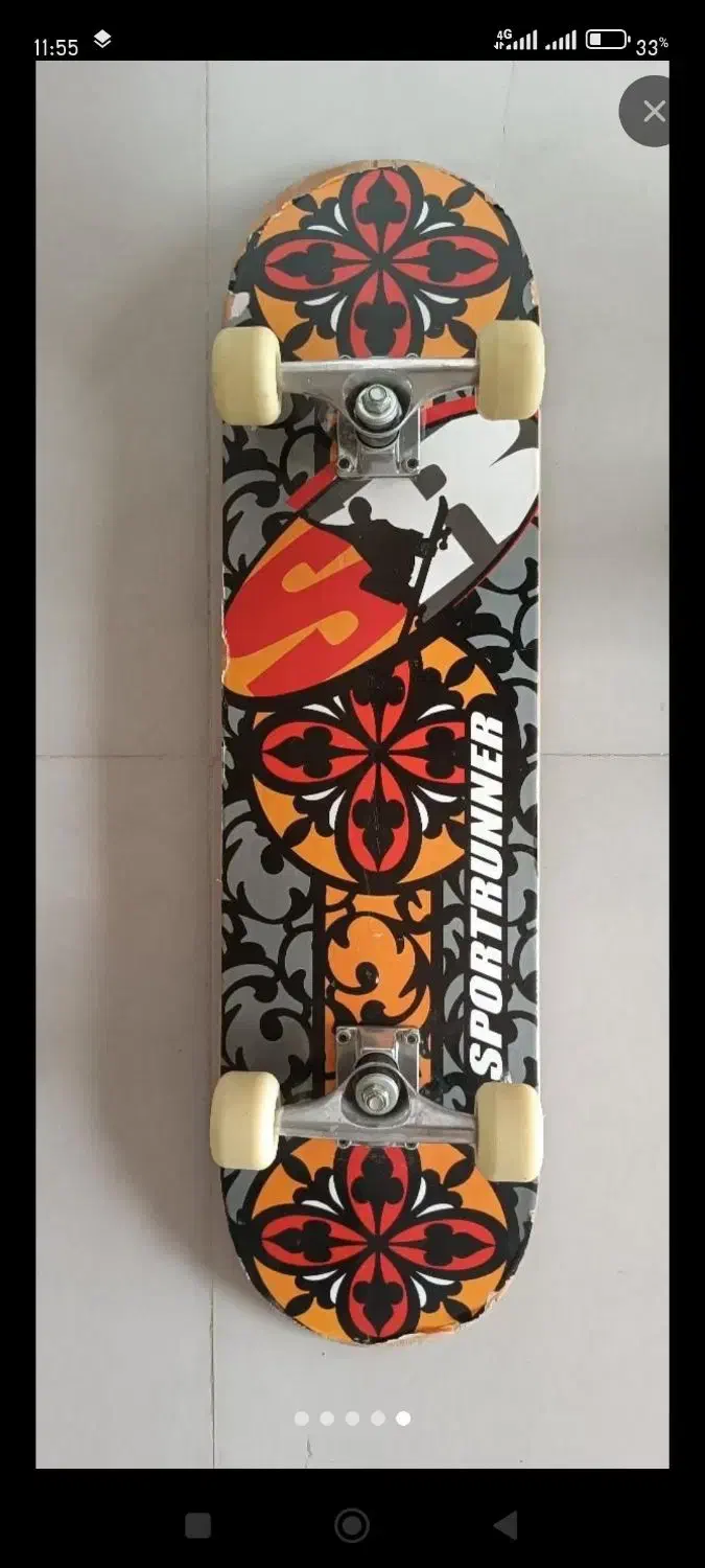 اسکیت برد سالم و تمیز|دوچرخه، اسکیت، اسکوتر|اصفهان, هفتون|دیوار