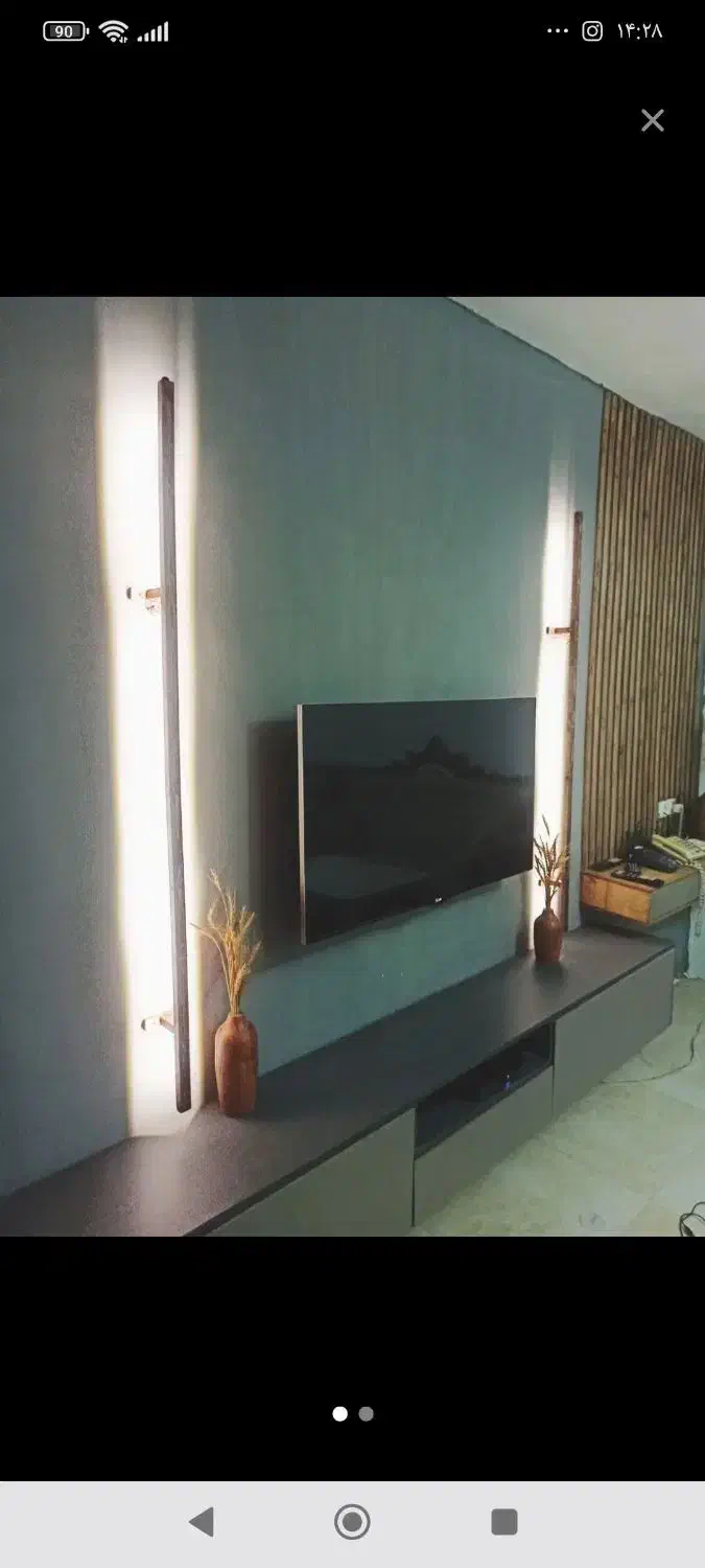 چراغ دیواری چوبی|چراغ خواب و آباژور|رشت, نخودچر|دیوار