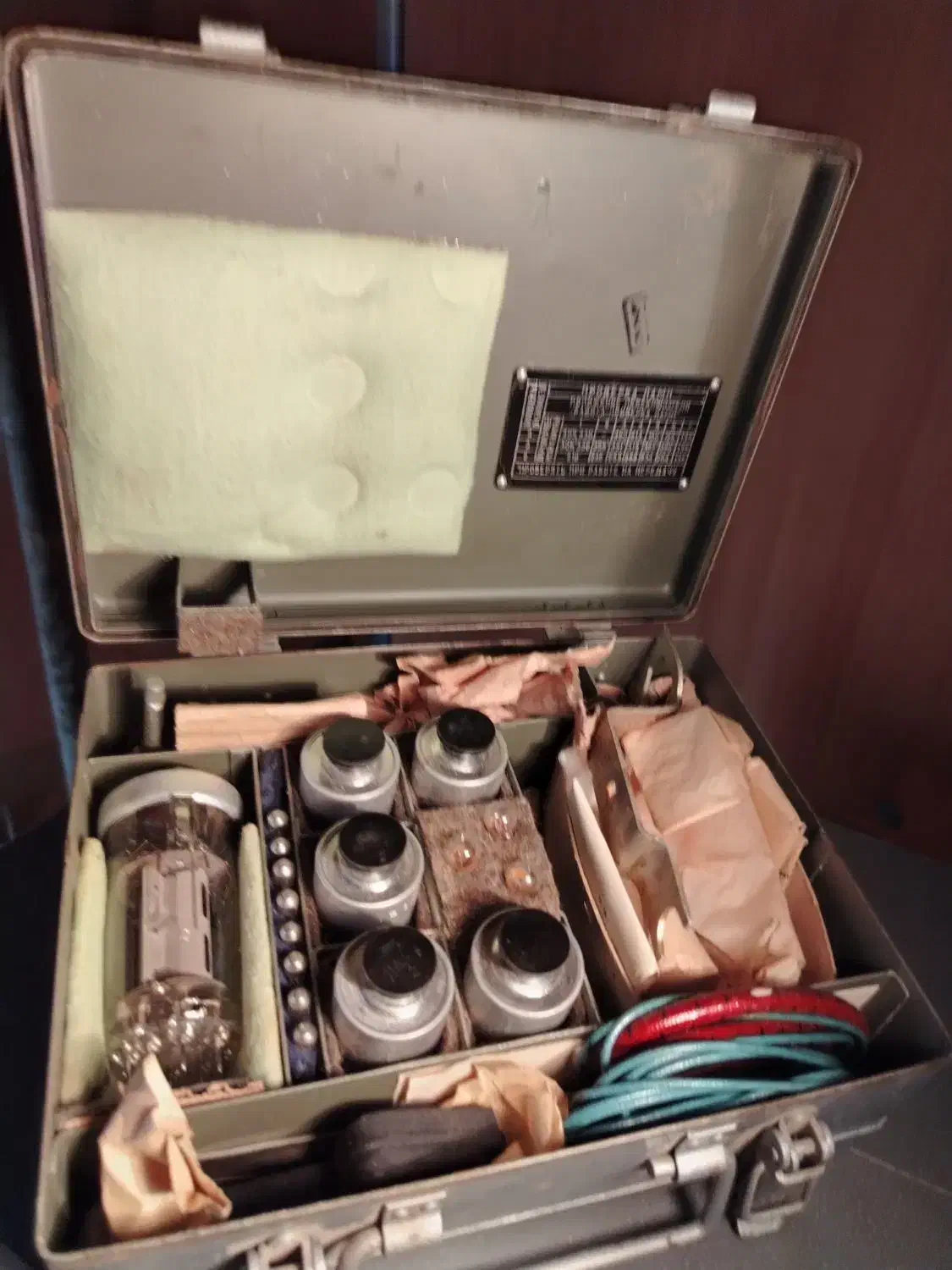 جعبه تست لامپ روسی|کلکسیون اشیاء عتیقه|خاوران, |دیوار