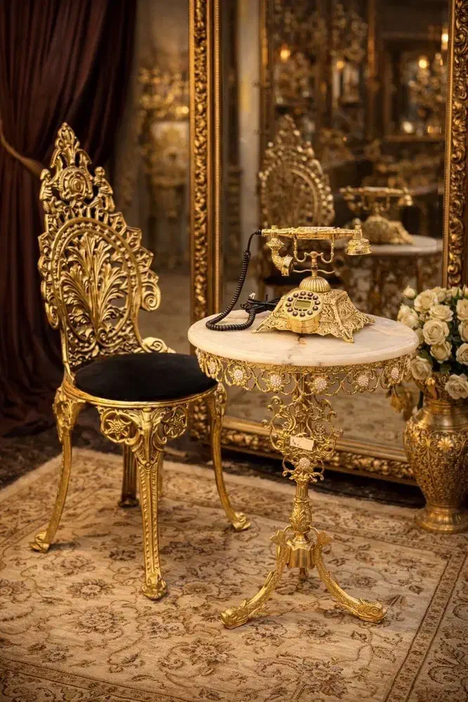 تلفن برنزی|میز تلفن|ساوه, |دیوار