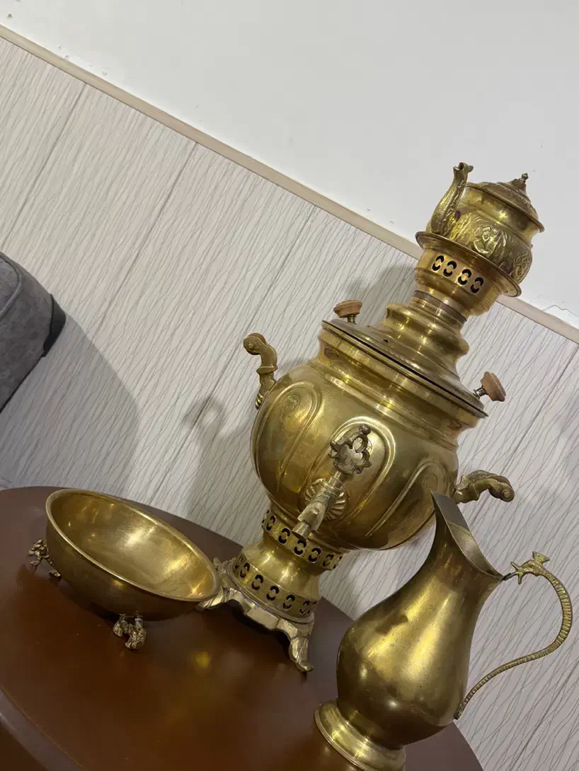 سماور برنجی|سماور، چای‌ساز، قهوه‌ساز|زنجان, |دیوار