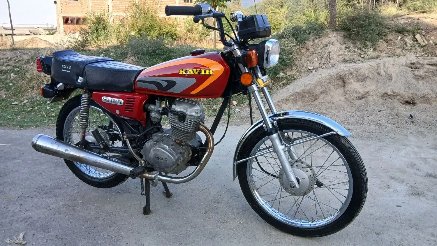 125کویر عروسک درحد تک هندل روشن با برگه بشرط|موتورسیکلت|گنبد کاووس, |دیوار