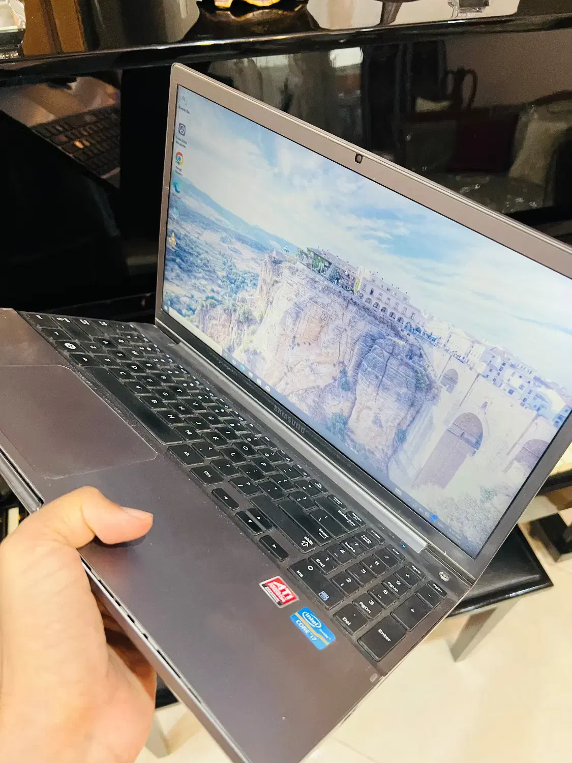 لپ تاپ زیباوباریک ۱۵ اینچی سامسونگ corei7|رایانه همراه|تهران, سعادت‌آباد|دیوار